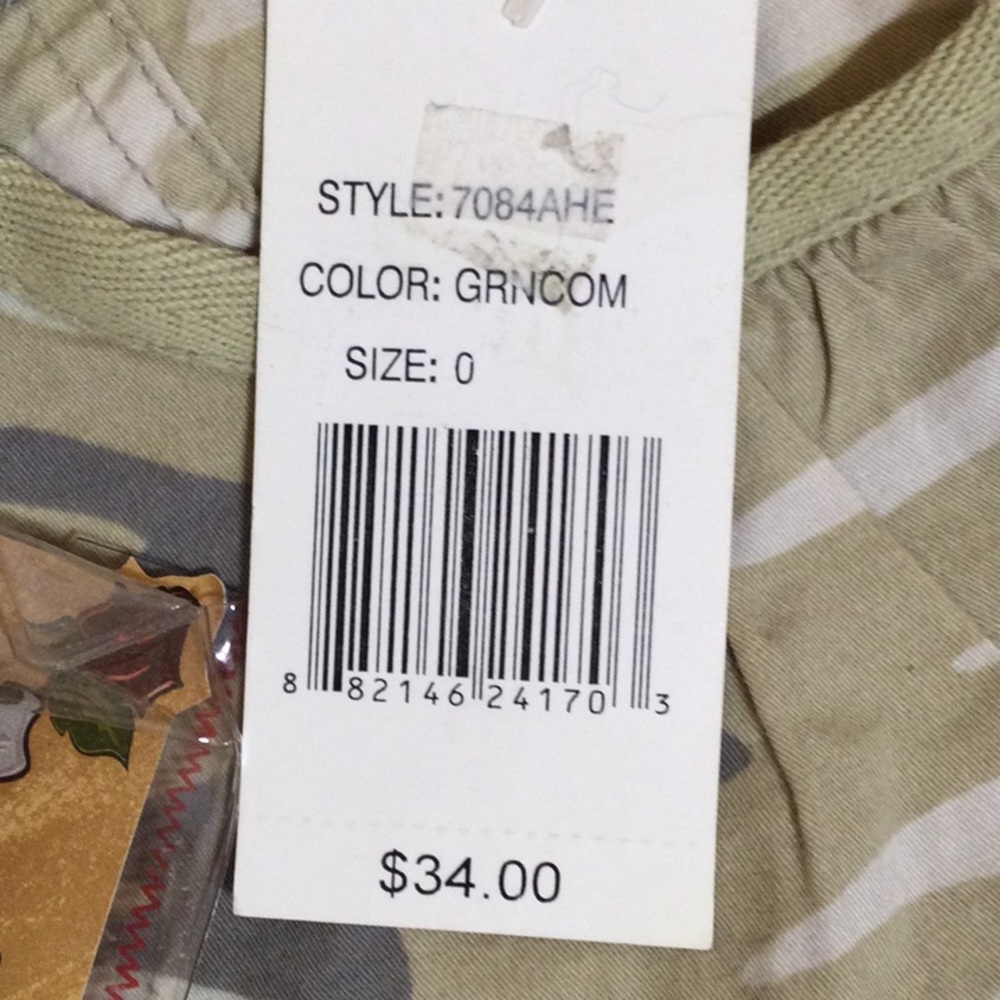 🌟Vintage Camouflage cotton skirt By Hint Jeans - Picture 3 of 16